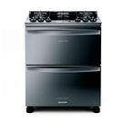 Fogão de Piso 5 Queimadores 2 Fornos Inox Brastemp 110V