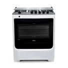 Fogão de Piso Consul 5 Bocas Branco com Acendimento Automático e Botões Removíveis - CFS5NAB Fogão de Piso Consul 5 Bocas Branco com Acendimento Automático e Botões Removíveis - CFS5NAB