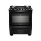 Fogão de Piso Consul 5 Bocas CFS5VBEUNA - Acendimento Automático, Mesa de Vidro, Preto, Bivolt Fogão de Piso Consul 5 Bocas CFS5VBEUNA - Acendimento Automático, Mesa de Vidro, Preto, Bivolt