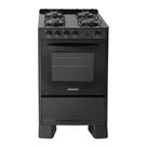 Fogão de Piso FGVCG410PT com 4 Bocas Cook Glass Suggar