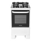 Fogão de piso max glass 4 bocas bivolt fgvmg410br suggar branco