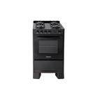 Fogão de Piso Mesa de Vidro Suggar Cook Glass FGVCG410PT 4 Bocas Preto Bivolt