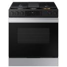 Fogão de Piso Samsung 5 Bocas Série 3 Wi-Fi e Air Fry Preto Inox NSG6DG8300SRAZ Fogão de Piso Samsung 5 Bocas Série 3 Wi-Fi e Air Fry Preto Inox NSG6DG8300SRAZ