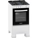 Fogão de Piso Suggar 4 Bocas com Mesa de Vidro BrancoFGV410BR Bivolt