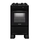 Fogão de Piso Suggar 4 Bocas Mesa de Vidro Neo Max Preto Bivolt