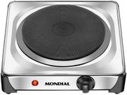 Fogão Elétrico 1 Boca de Mesa Inox 1000W - Mondial Fast Cook FE-04 Fogão Elétrico 1 Boca de Mesa Inox 1000W - Mondial Fast Cook FE-04