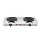 Fogão Elétrico 2 bocas Inox Portátil 2000W 220V Fogão Elétrico 2 bocas Inox Portátil 2000W 220V