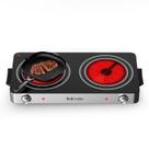 Fogão elétrico Bokinbo Dual 2200W, queimador infravermelho 110V
