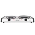 Fogão Elétrico Britânia 2 Bocas Aço Inox BFG01A