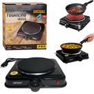 Fogão Elétrico Indução Sem Gás 220V 5 Níveis 1000W 1 Boca Camping Cozinha Pequena