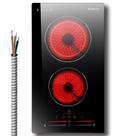 Fogão Elétrico Karienvir 2 Queimadores 3200W - 240V com Trava de Segurança