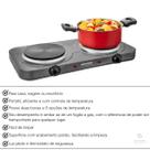 Fogão Elétrico Lenoxx Grand Pratic 2 Bocas 127V Prático Fogão Elétrico Lenoxx Grand Pratic 2 Bocas 127V Prático