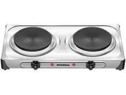 Fogão Elétrico Portátil Mondial Fast Cook Dual Inox 2000W 127V - FE-03