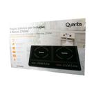 Fogao Eletrico Quanta QTFGI270 - 2700W - 2 Bocas - Inducao - 220V - Preto Fogao Eletrico Quanta QTFGI270 - 2700W - 2 Bocas - Inducao - 220V - Preto