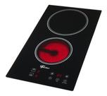 Fogão Elétrico Touch Cooktop 2 Bocas Ideal Studio Fischer Fogão Elétrico Touch Cooktop 2 Bocas Ideal Studio Fischer