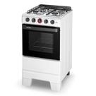 Fogão Esmaltec 4 Bocas Ideal Super F4iab4121br Acendimento Automático Branco Bivolt