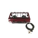 Fogão Fogareiro 2 Boca Alta Pressão LX com Kit Gas Registro Mangueira Fogão Fogareiro 2 Boca Alta Pressão LX com Kit Gas Registro Mangueira