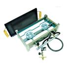 Fogão Fogareiro Inox 2 Bocas Alta Pressão Reforçado 48X28 Com Chapa Kit Gás Incluso