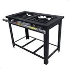 Fogão Ind Gás BP Maxi 2Q com Espera Forno M2 Venâncio