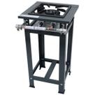 Fogão Industrial 1 Boca QD 30x30cm Baixa Pressão de Piso P5 Metalfour Fogão Industrial 1 Boca QD 30x30cm Baixa Pressão de Piso P5 Metalfour