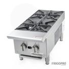 Fogão Industrial 2 Bocas a Gás de Mesa 33X31X77cm CPHP12M Frigopro