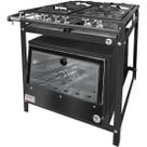 Fogão Industrial 4 Bocas 2QS 2QD 30x30 Baixa Pressão P5 Com Forno Mr Fogões Fogão Industrial 4 Bocas 2QS 2QD 30x30 Baixa Pressão P5 Com Forno Mr Fogões