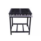 Fogão Industrial 4 Bocas 2QS/2QD 30x30 Linha Extra Baixa Pressão Venâncio E4 Fogão Industrial 4 Bocas 2QS/2QD 30x30 Linha Extra Baixa Pressão Venâncio E4