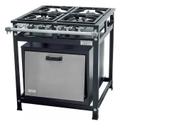 Fogão Industrial 4 Bocas 30x30 P5 com Forno