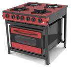 Fogão Industrial Gourmet PRGE-402 c/ forno color Progas**