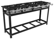 Fogão Industrial P7 4 Bocas Linha Baixa Pressão 4QD - MetalFour