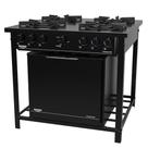 Fogão Industrial Profissional Dako Couraçado 4 Bocas Com Forno Fogão Industrial Profissional Dako Couraçado 4 Bocas Com Forno