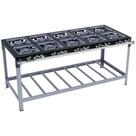 Fogão Industrial Stori Premium 10 Bocas 30x30 M17 Pintado Metalmaq