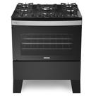 Fogão Itaglass Plus 5 Bocas - Preto Itatiaia Fogão Itaglass Plus 5 Bocas - Preto Itatiaia