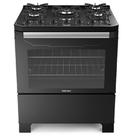 Fogão Itamaster 5 Bocas Com Acendimento Automático Itatiaia Preto Bivolt Fogão Itamaster 5 Bocas Com Acendimento Automático Itatiaia Preto Bivolt