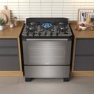 Fogão Itamaster 5 Bocas Digital Itatiaia Preto Reflecta com Acendimento Automático Fogão Itamaster 5 Bocas Digital Itatiaia Preto Reflecta com Acendimento Automático