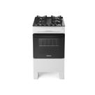 Fogão Itatiaia Electra Glass New Piso 4 Bocas Branco Mesa de Vidro Bivolt 3700000363 Fogão Itatiaia Electra Glass New Piso 4 Bocas Branco Mesa de Vidro Bivolt 3700000363