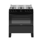 Fogão Itatiaia Star New Piso 6 Bocas Preto Mesa de Inox Bivolt 3700000474