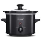 Fogão lento BELLA de 1,5 Qt portátil ajustável preto Fogão lento BELLA de 1,5 Qt portátil ajustável preto