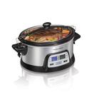 Fogão lento Hamilton Beach 33861 portátil 6L prata Fogão lento Hamilton Beach 33861 portátil 6L prata