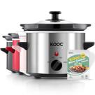 Fogão Lento KOOC Small 2 Litros com Forros de Aço Inoxidável