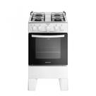Fogão Milão Plus 4 Bocas Automático Mesa de Inox Bivolt Atlas