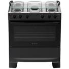 Fogão Mônaco Plus 5 Bocas Automático Mesa de Inox Forno Atlas