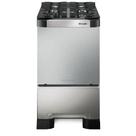 Fogão Mueller 4 bocas Decorato Vetro Inox - Bivolt Fogão Mueller 4 bocas Decorato Vetro Inox - Bivolt