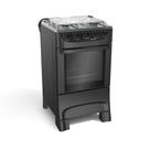 Fogão Mueller 4 Bocas Mesa de Inox Preto Fosco - MFI4BA