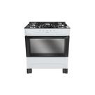 Fogão Mueller 5 Bocas com Mesa de Vidro e Acendimento Branco MFV5BB - Bivolt