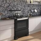 Fogão Mueller 5 Bocas Decorato G3 Automático Mesa de Inox Tripla Chama