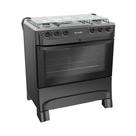 Fogão Mueller 5 Bocas MFI5BB Automático Mesa de Inox Forno 81,6 Litros Fogão Mueller 5 Bocas MFI5BB Automático Mesa de Inox Forno 81,6 Litros