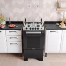 Fogão New Dream 4 Bocas - Preto Fogão New Dream 4 Bocas - Preto