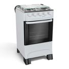 Fogao piso mueller 4 bocas branco acendimento manual mfi4ba