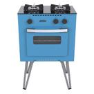 Fogão Portátil 2 Bocas Venax Mini Cook a Gas Azul